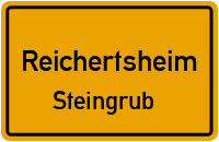 Straßenverzeichnis Reichertsheim Steingrub