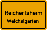 Straßenverzeichnis Reichertsheim Weichslgarten