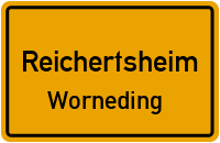 Straßenverzeichnis Reichertsheim Worneding