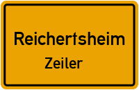 Straßenverzeichnis Reichertsheim Zeiler