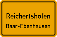 Adalbert-Stifter-Straße in ReichertshofenBaar-Ebenhausen