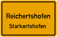 Straßen in Reichertshofen Starkertshofen