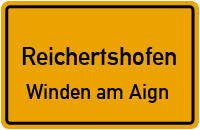 Au A.Aign in ReichertshofenWinden am Aign