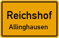 Allinghausener Straße in ReichshofAllinghausen