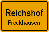 Straßenverzeichnis Reichshof Freckhausen