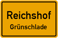 Grünschlader Straße in ReichshofGrünschlade
