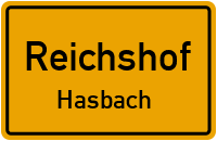 Buchener Straße in ReichshofHasbach
