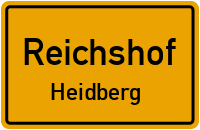 Feldstraße in ReichshofHeidberg