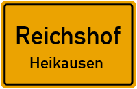 Heikausener Straße in ReichshofHeikausen