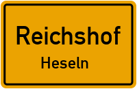 Heselner Straße in ReichshofHeseln