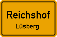 Straßenverzeichnis Reichshof Lüsberg