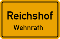 Straßenverzeichnis Reichshof Wehnrath