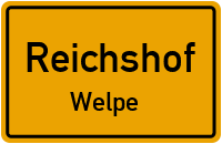 Welper Straße in ReichshofWelpe