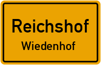 Straßenverzeichnis Reichshof Wiedenhof