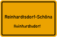 Hauptstraße in Reinhardtsdorf-SchönaReinhardtsdorf