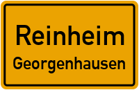 Straßenverzeichnis Reinheim Georgenhausen