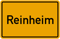 Wo liegt Reinheim?