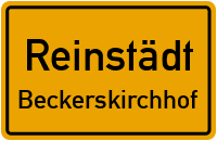 Neue Hohe Straße in ReinstädtBeckerskirchhof