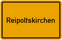 Ortsschild von Gemeinde Reipoltskirchen in Rheinland-Pfalz