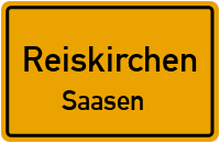 Bahnhofstraße in ReiskirchenSaasen