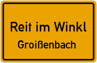 Schmiedweg in Reit im WinklGroißenbach