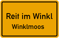Straßenverzeichnis Reit im Winkl Winklmoos
