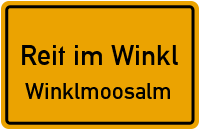 Schwarzlofer-Forststraße in Reit im WinklWinklmoosalm