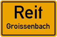 Gartenstraße in ReitGroissenbach