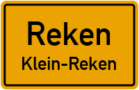 Konrad-Adenauer-Straße in RekenKlein-Reken