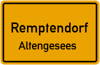 Straßenverzeichnis Remptendorf Altengesees