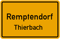 Straßenverzeichnis Remptendorf Thierbach