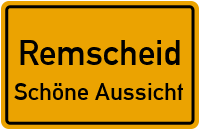 Walter-Schlieper-Weg in RemscheidSchöne Aussicht