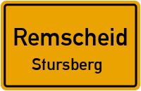 Wilhelm-Sauer-Weg in RemscheidStursberg