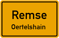 Hohe Straße in RemseOertelshain