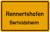 Marxheimer Straße in 86643 Rennertshofen (Bertoldsheim)