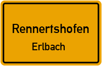 Erlenstraße in RennertshofenErlbach