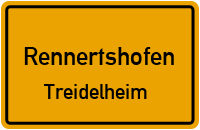 Hauptstraße in RennertshofenTreidelheim