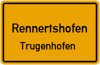 Straßenverzeichnis Rennertshofen Trugenhofen