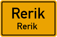 Verbindungsstraße in RerikRerik