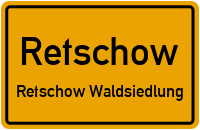 Waldsiedlung in RetschowRetschow Waldsiedlung