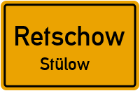 Stülower Dorfstraße in RetschowStülow