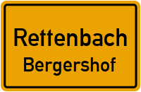 Straßen in Rettenbach Bergershof