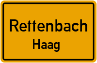 Straßen in Rettenbach Haag