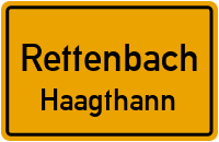Straßen in Rettenbach Haagthann