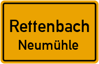 Straßen in Rettenbach Neumühle