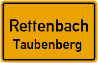 Straßen in Rettenbach Taubenberg
