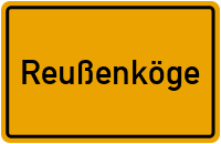 City Sign Reußenköge