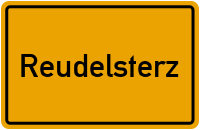 Ortsschild von Gemeinde Reudelsterz in Rheinland-Pfalz