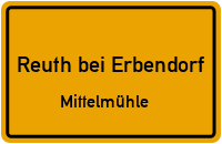 Straßenverzeichnis Reuth bei Erbendorf Mittelmühle