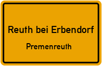 Straßenverzeichnis Reuth bei Erbendorf Premenreuth